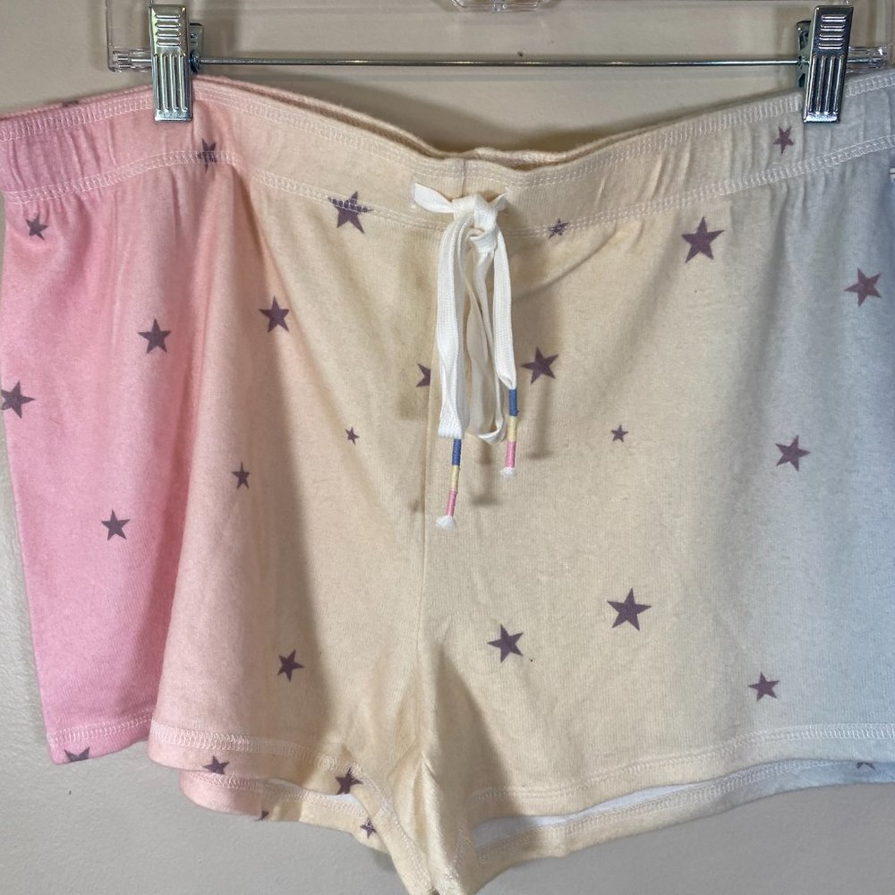 NWT PJ Salvage Peachy Party Multicolor Star Lounge Shorts - Picture 3 of 8
